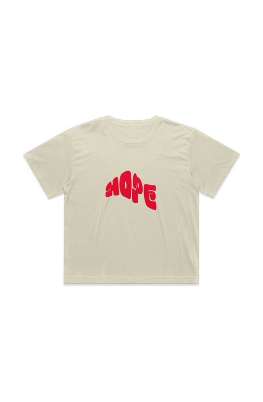 HOPE MADE ME Crop Tee